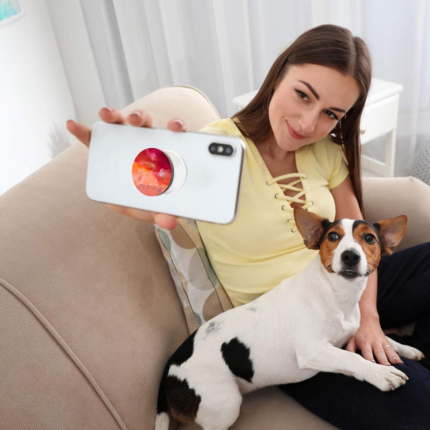 Soporte para Teléfono Weewooday 30 Piezas Doble Cara Negro Blanco