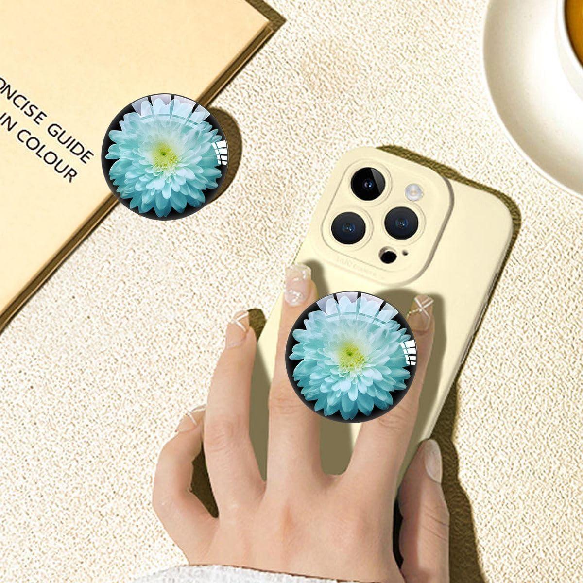 Agarradera Transparente Ksadiye para Smartphone Azul 81.9g