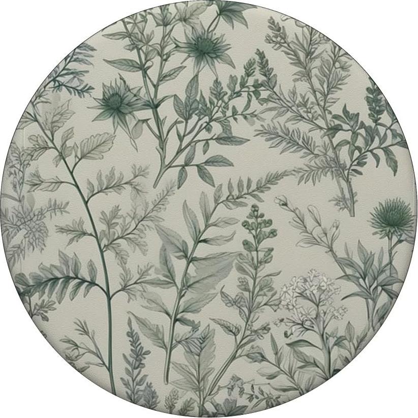 PopGrip Adhesivo Floral Verde Jardín Sage - PopSockets