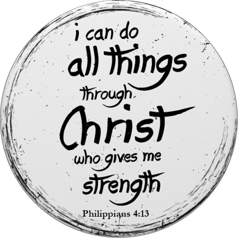 PopSocket Adhesivo Cristiano Filipenses 4:13 - Soporte Teléfono