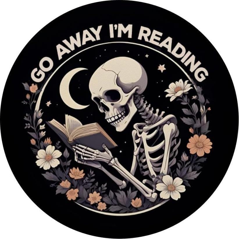 PopSockets PopGrip Adhesivo Vete Estoy Leyendo Negro