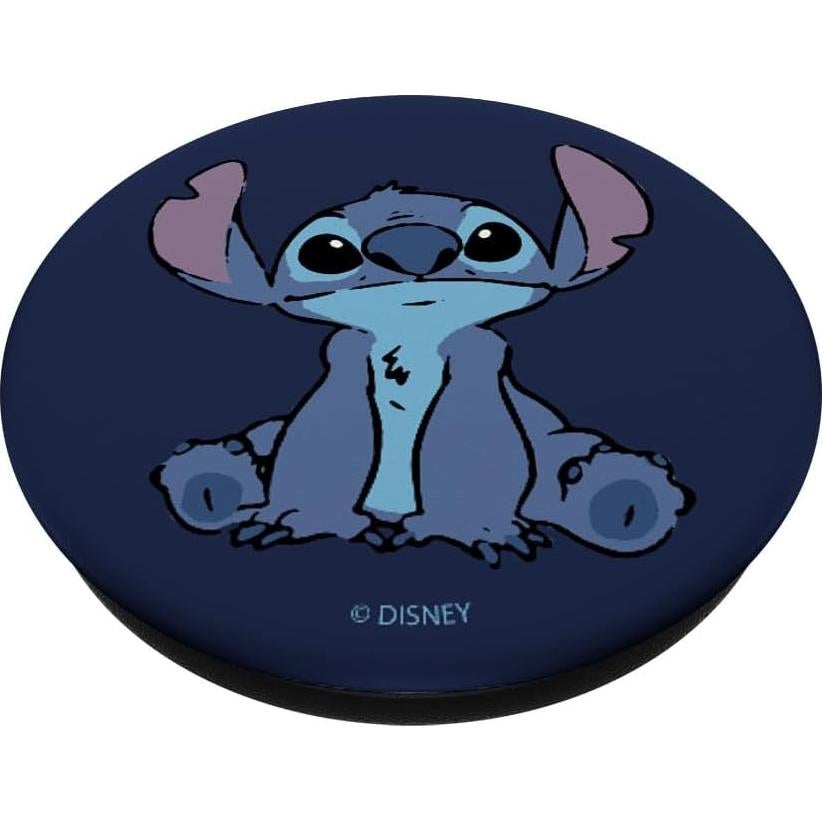 PopGrip Adhesivo Disney Lilo & Stitch Negro 10.9x8.6 cm