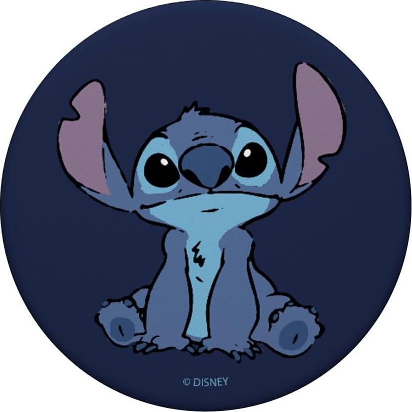 PopGrip Adhesivo Disney Lilo & Stitch Negro 10.9x8.6 cm