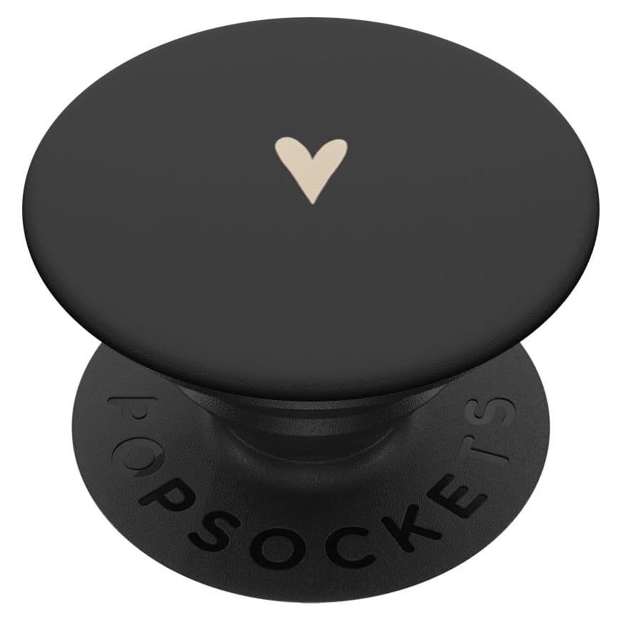 PopSockets Adhesivo PopGrip Corazón Romántico Beige 10.9x8.6cm