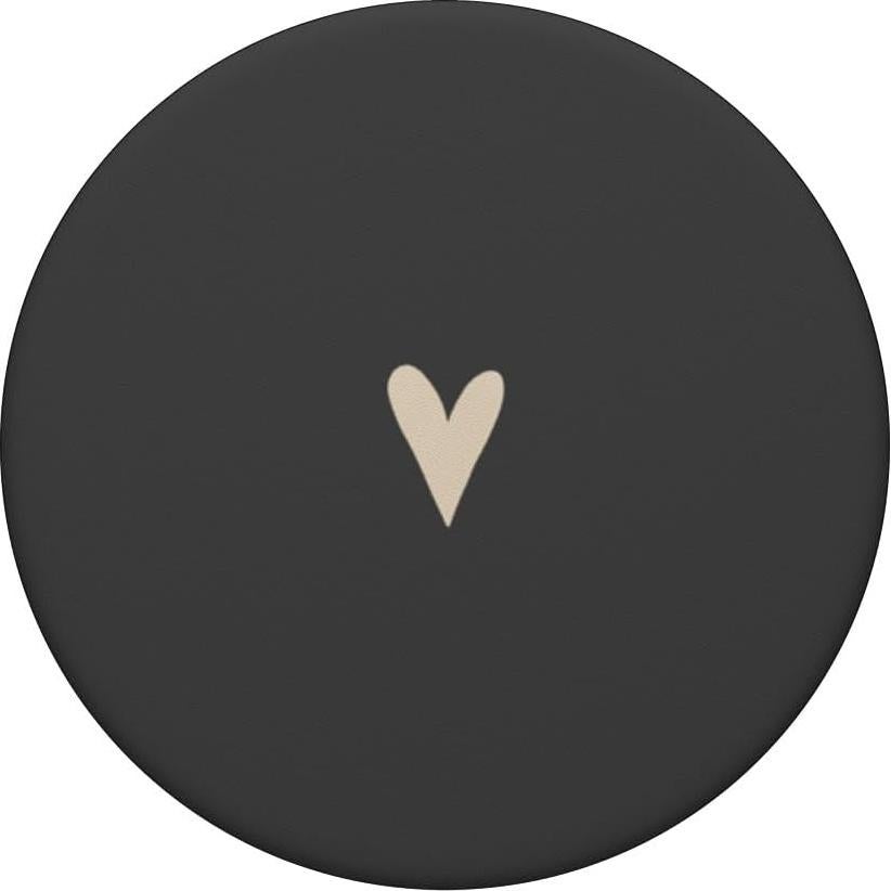 PopSockets Adhesivo PopGrip Corazón Romántico Beige 10.9x8.6cm
