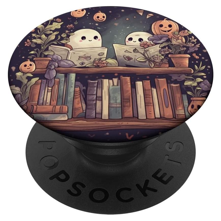 PopSockets Adhesivo PopGrip Fantasmas Lectores Halloween