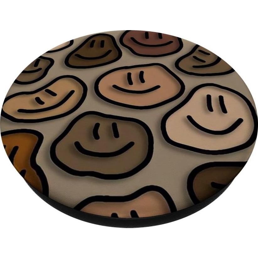 PopSockets Adhesivo PopGrip Arte Psicodélico Café Mocha