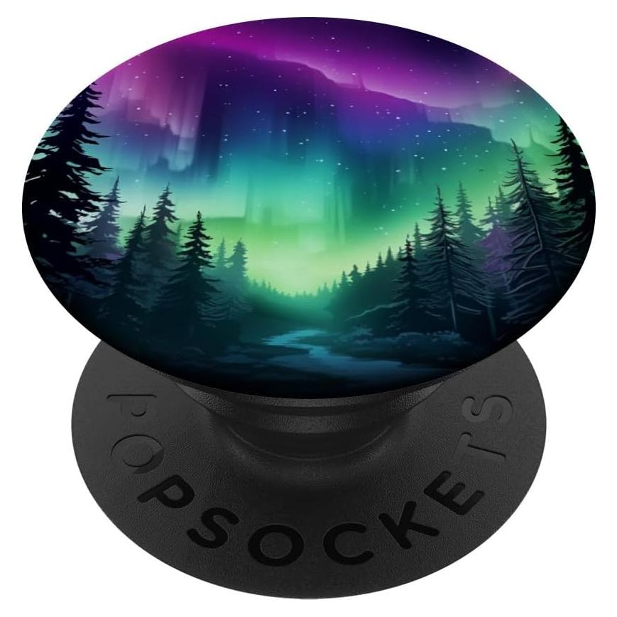 PopSockets Adhesivo PopGrip Aurora Boreal 10.9x8.6 cm