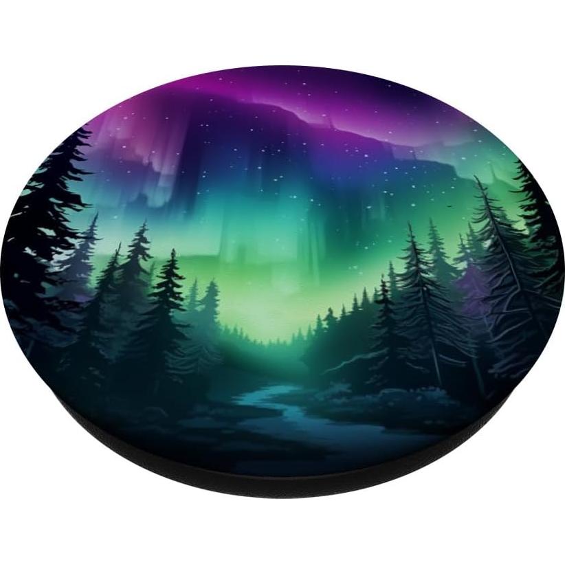 PopSockets Adhesivo PopGrip Aurora Boreal 10.9x8.6 cm