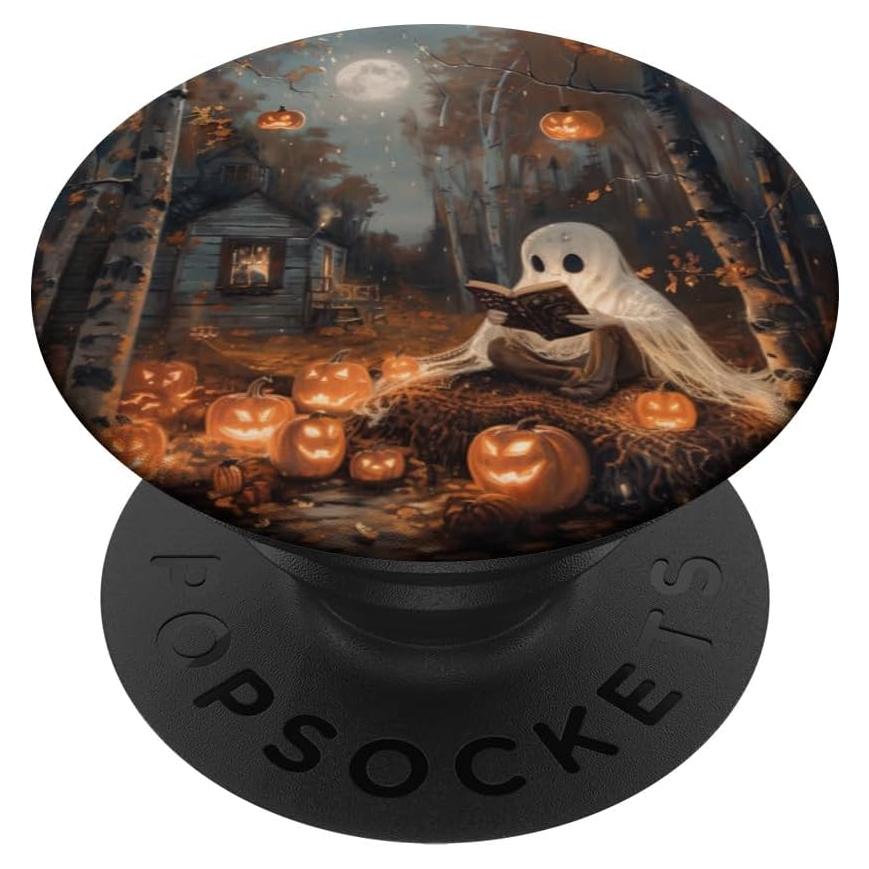 PopSockets Adhesivo PopGrip Fantasmas Halloween 10.9x8.6cm