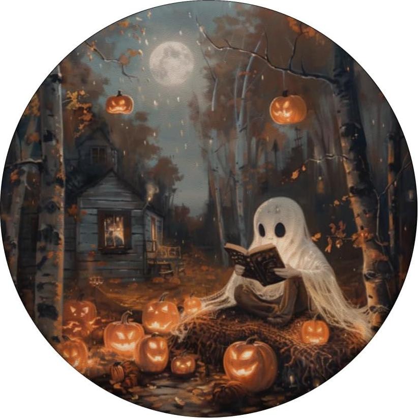 PopSockets Adhesivo PopGrip Fantasmas Halloween 10.9x8.6cm