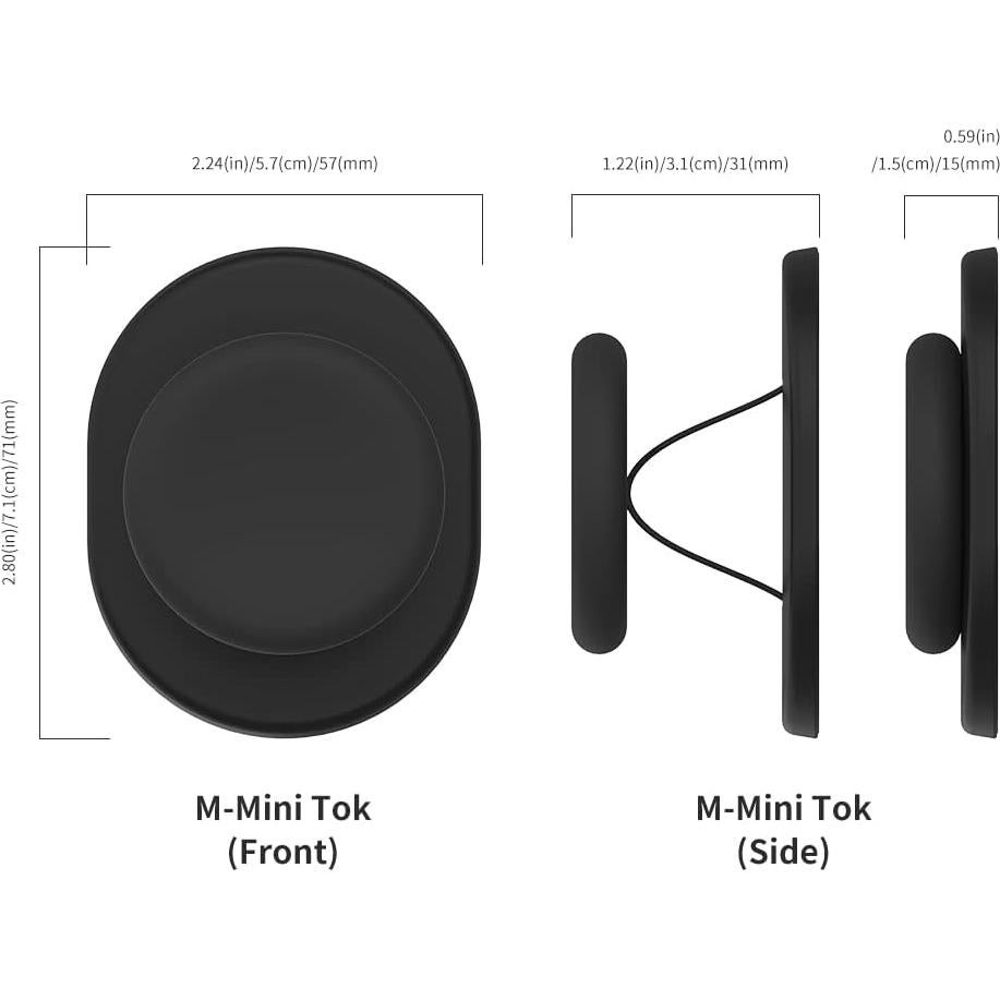 Agarre Magnético para Teléfono Sinjimoru M-Mini Tok Negro