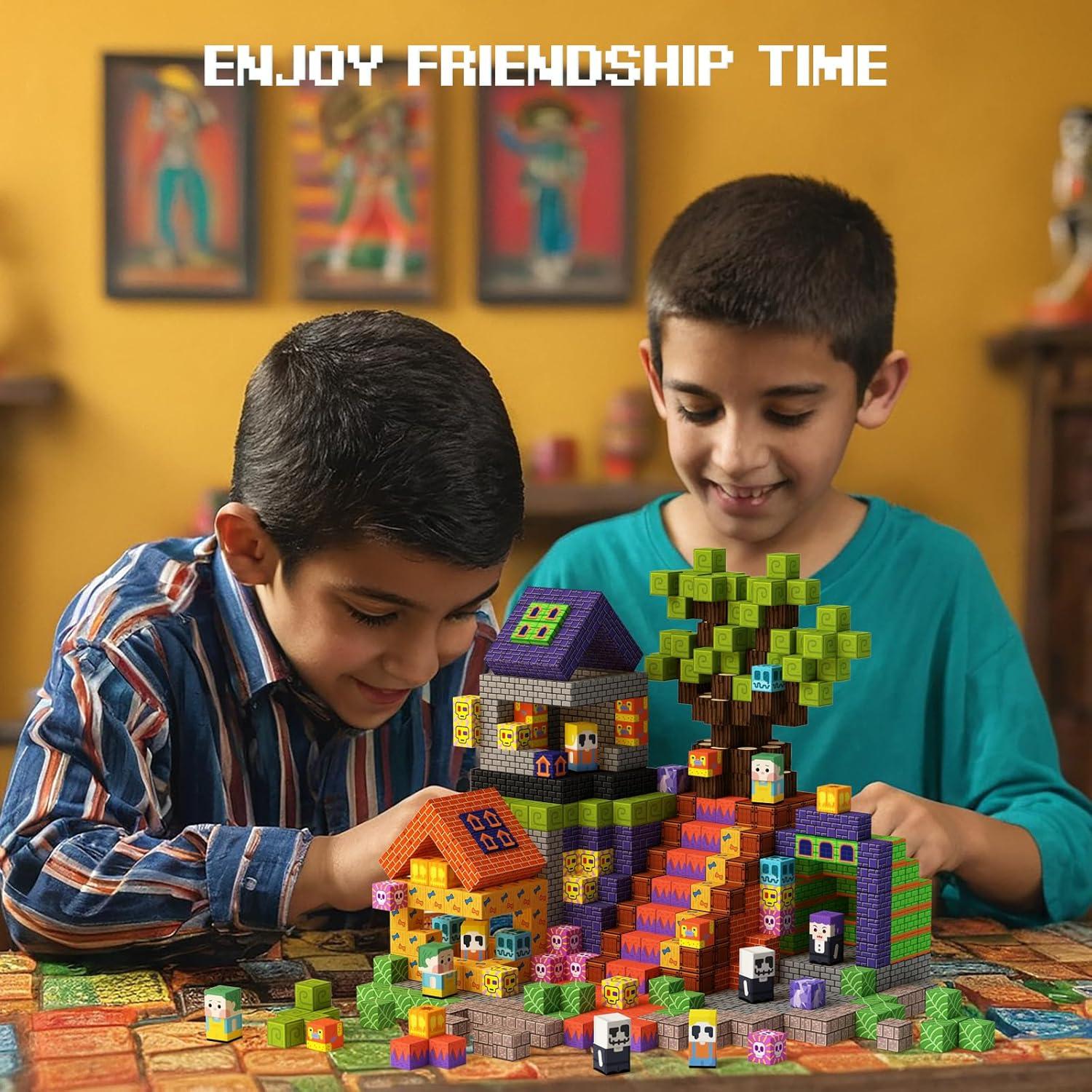 Bloques Magnéticos GobiDex 100PCS Juguetes de Construcción 3+