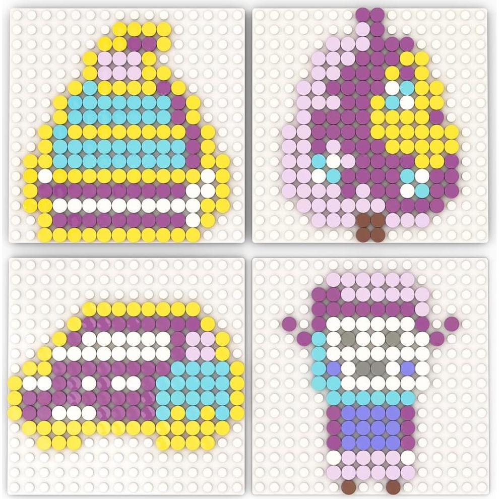 2800 Piezas Ladrillos Pixel Etarnfly 1x1 Multicolor