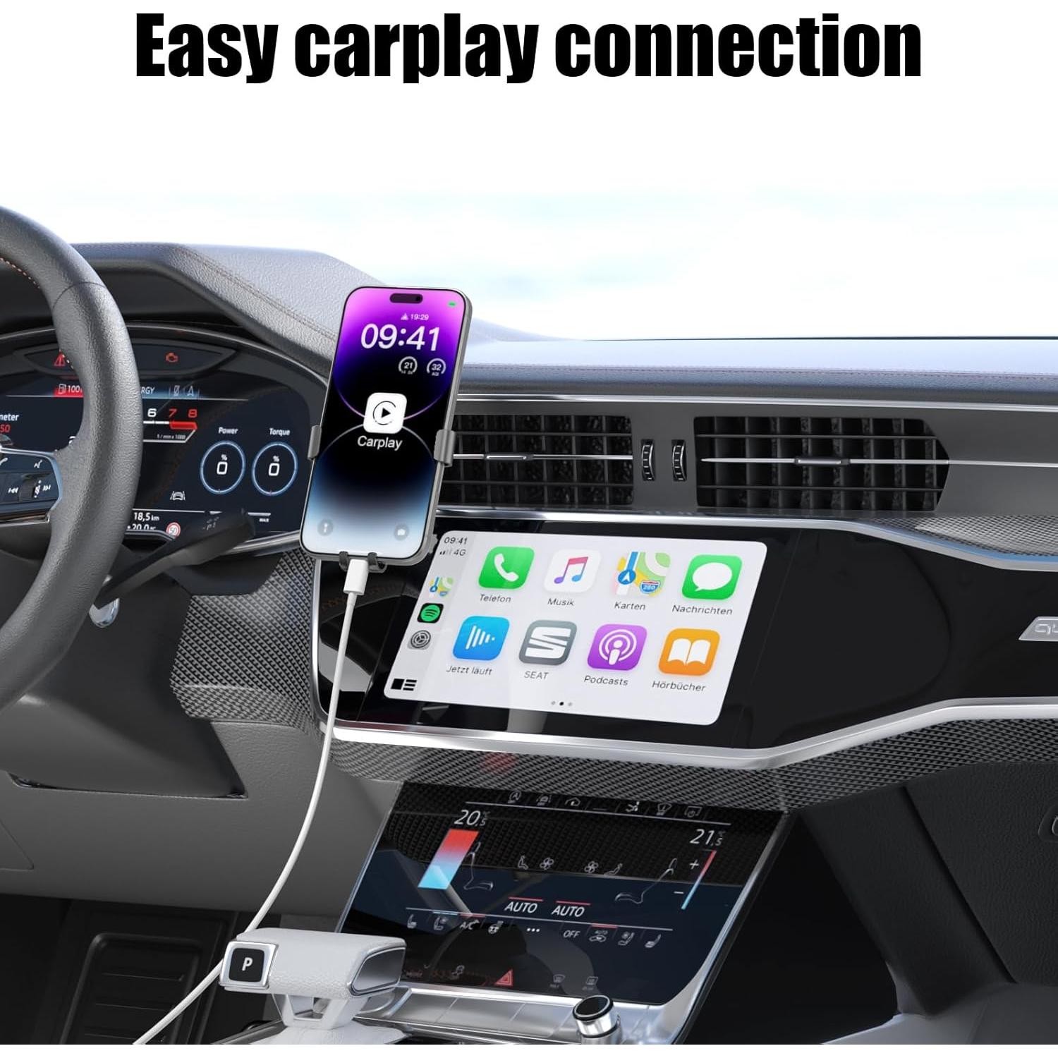 Cable de Carga Rápida para iPhone ANSEIP 3FT MFi - 2 Paquete