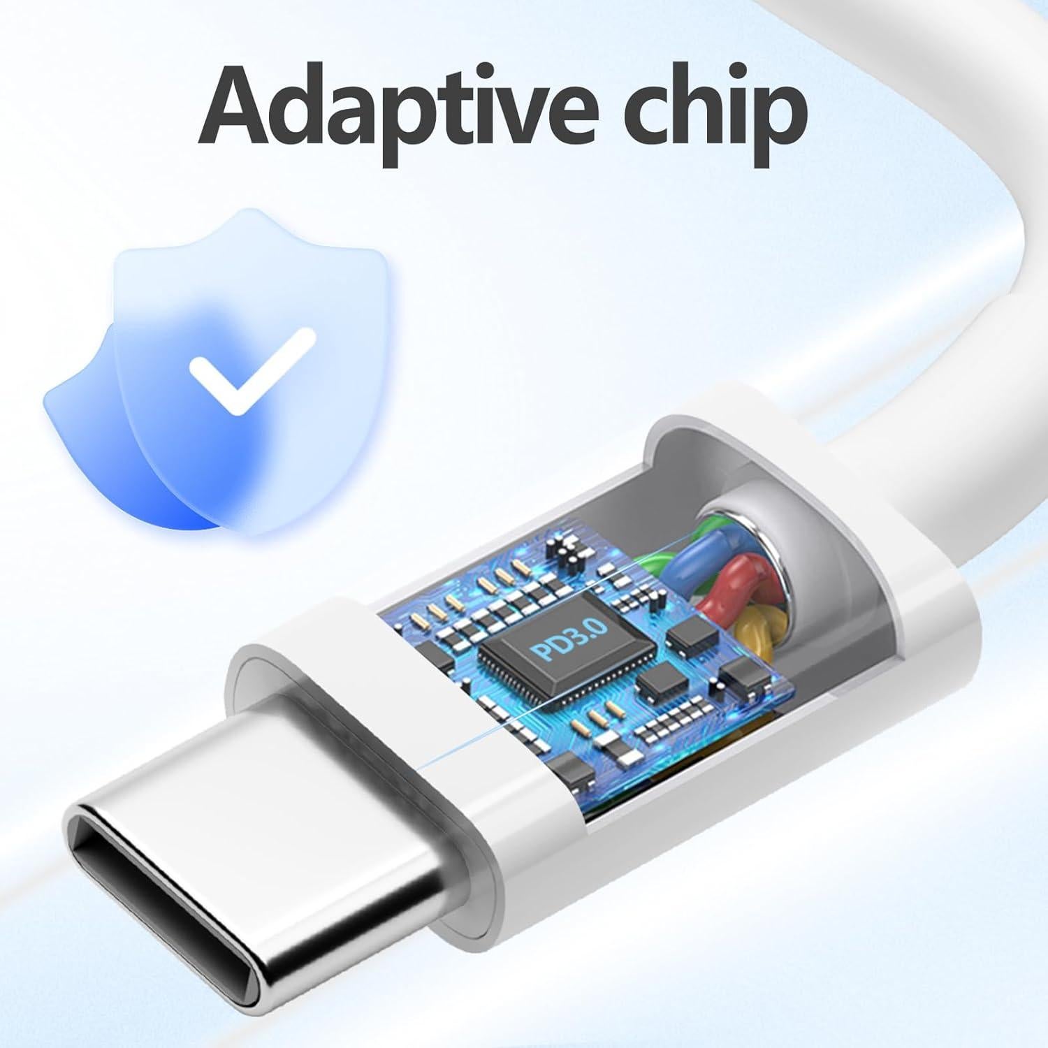 Cable CarPlay USB A a USB C BWOGGJ 0.91m para iPhone 16