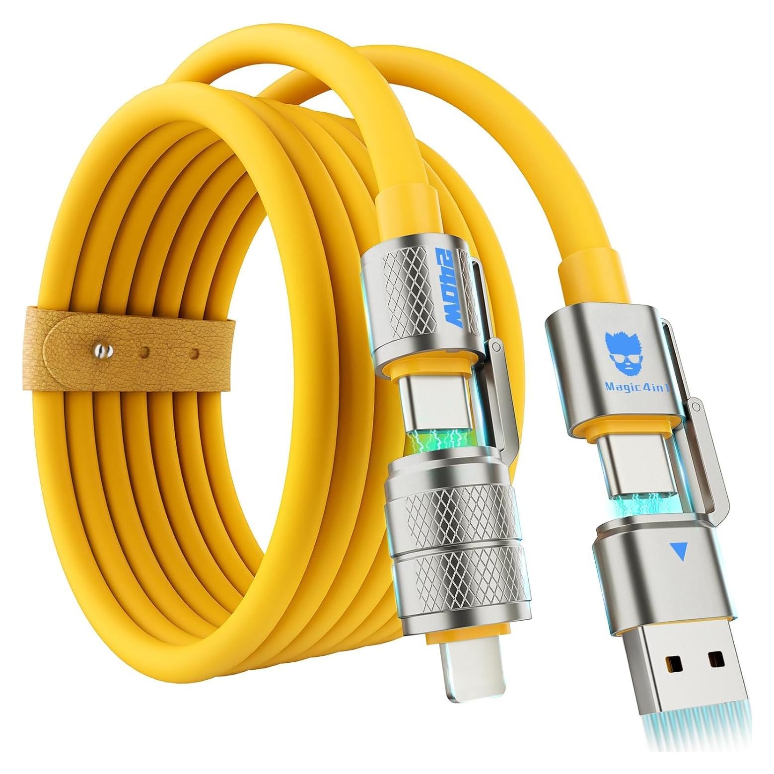 Cable de carga USB C 4 en 1 Magic4in1 240W 1.52 m