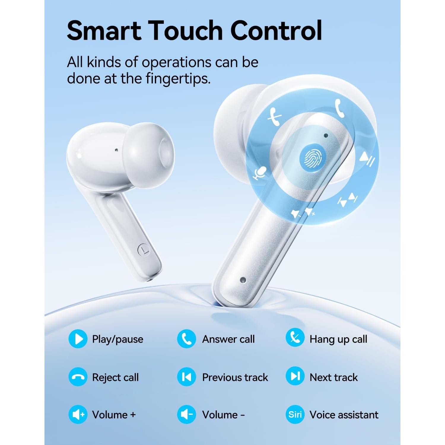 Auriculares Inalámbricos HUIFU T12 Bluetooth 5.3 IPX7 40H