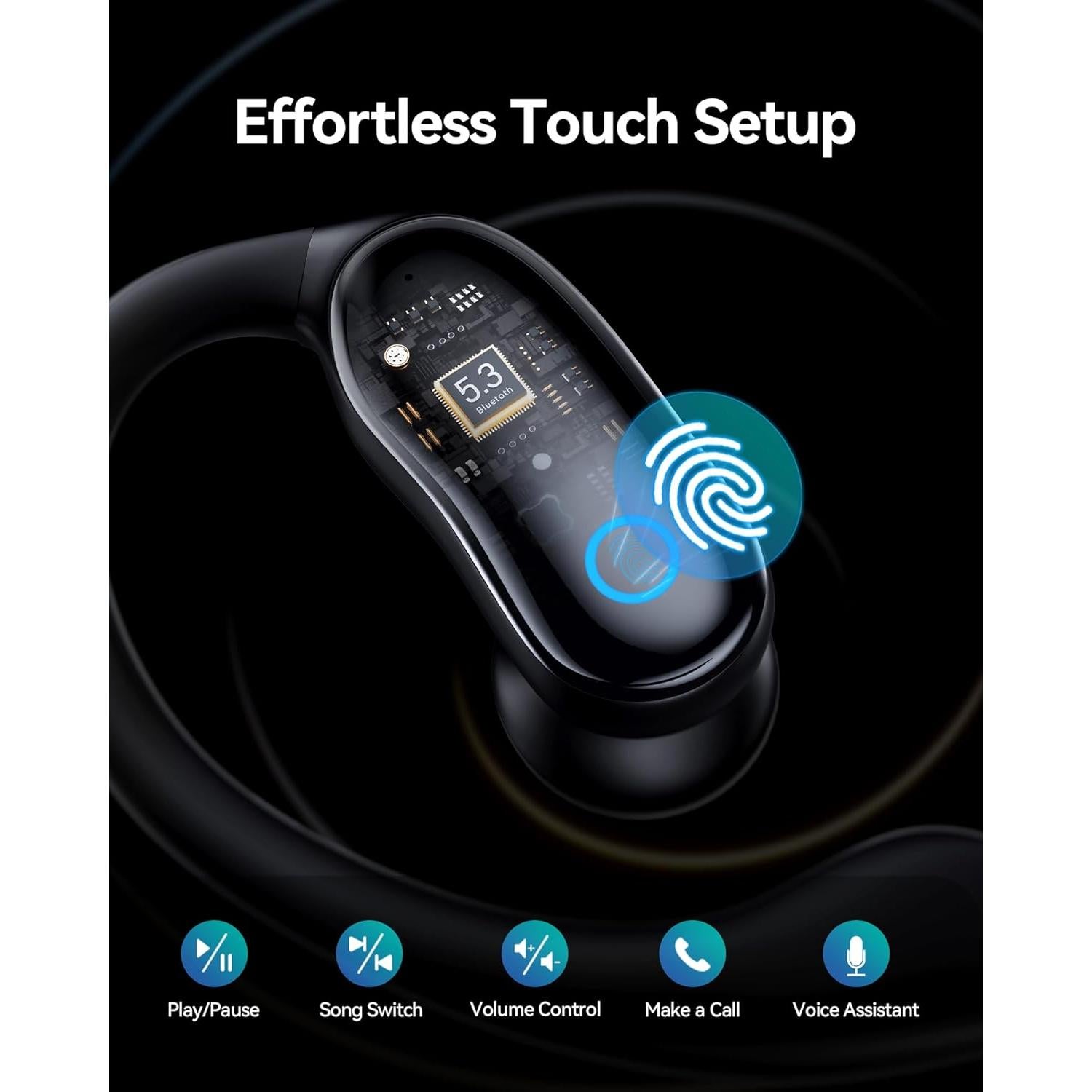 Auriculares Inalámbricos GNMN V7 Bluetooth 5.3 IPX7 96hrs