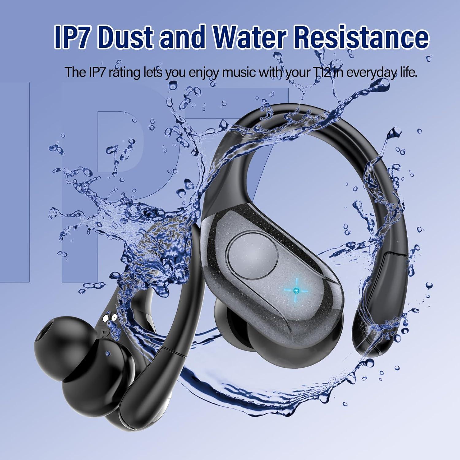 Auriculares Inalámbricos Bluetooth 5.4 BESING T12 75H IP7