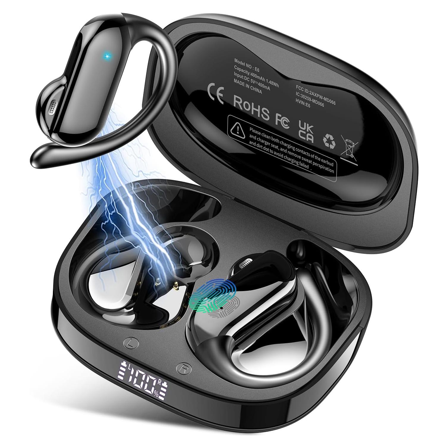 Auriculares inalámbricos DUSONLAP E6 Bluetooth 5.4 HiFi 32H