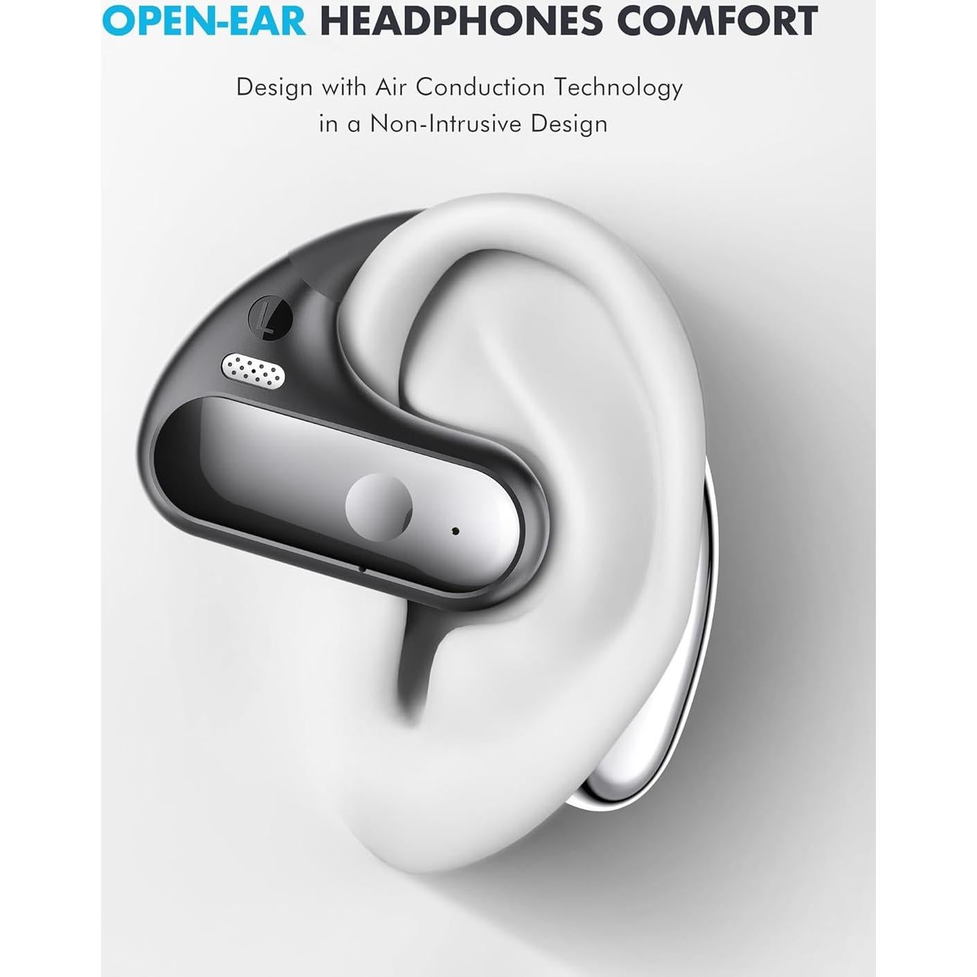 Auriculares Inalámbricos Boytond Q28 Abiertos Bluetooth 5.3 IPX7