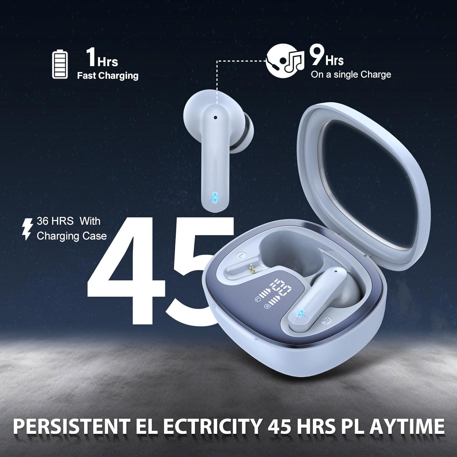 Auriculares Inalámbricos AOSRAU H69 Bluetooth 5.4 Estéreo IP7