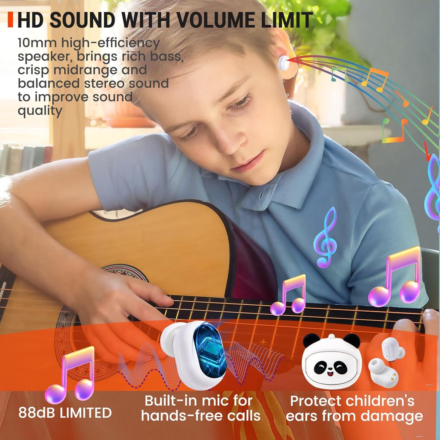 Auriculares Inalámbricos Panda FEFURS con Estuche Carga 5h