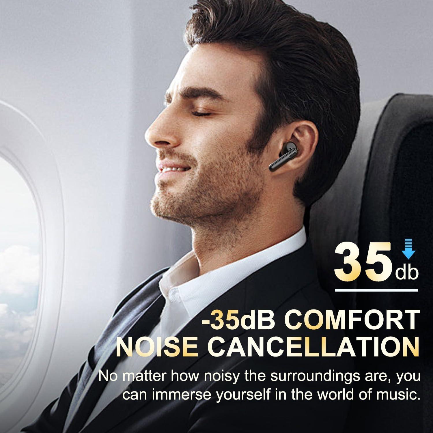 Auriculares Inalámbricos Ahorala 007 Bluetooth 5.4 IPX5 40H