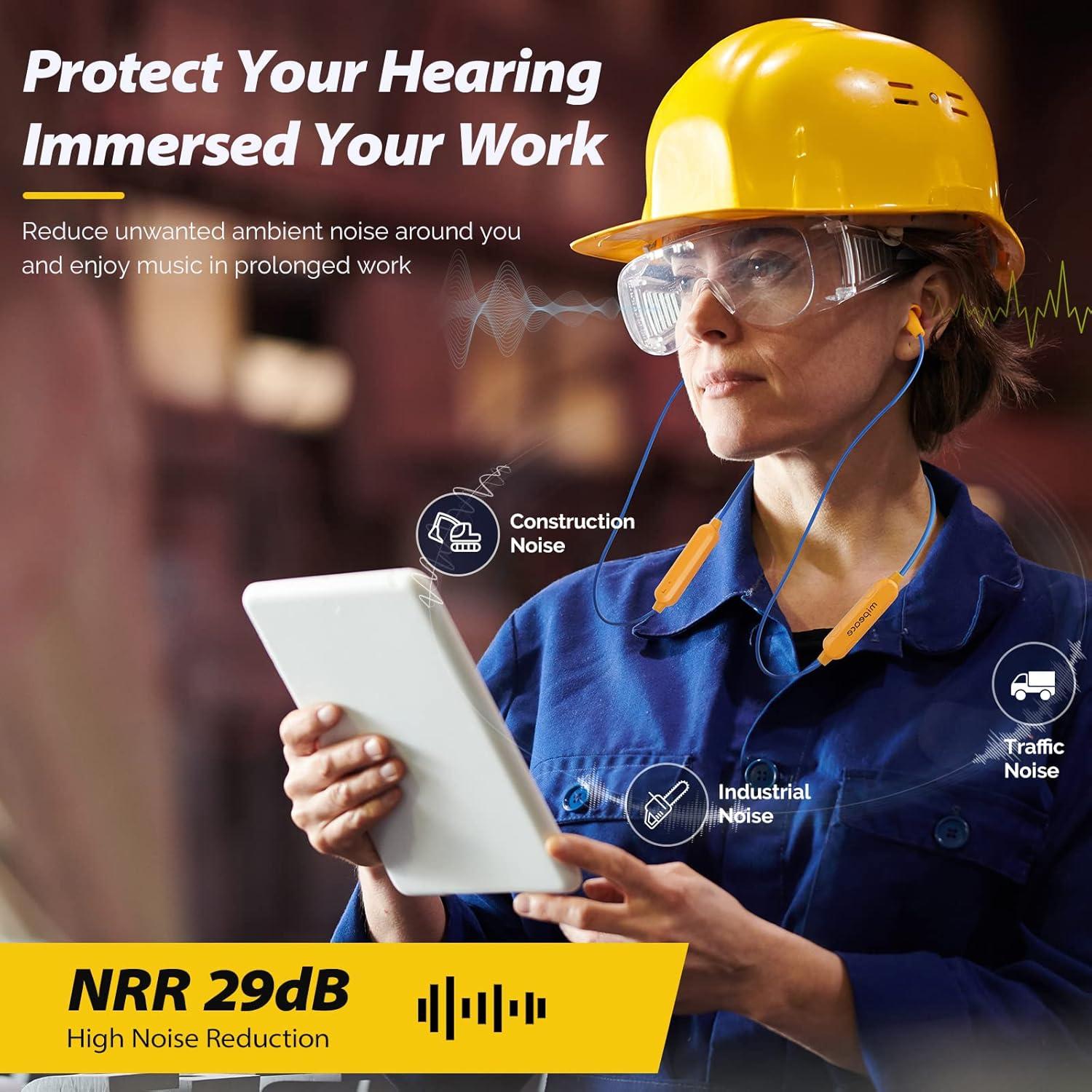 Auriculares In-Ear Bluetooth MIPEACE MI08 Amarillo 19h Batería