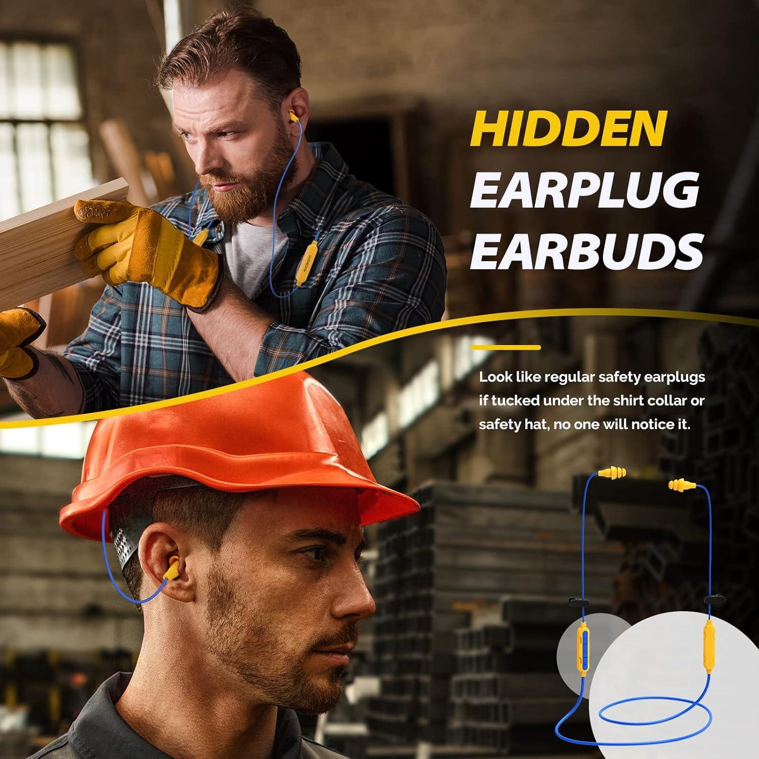 Auriculares In-Ear Bluetooth MIPEACE MI08 Amarillo 19h Batería