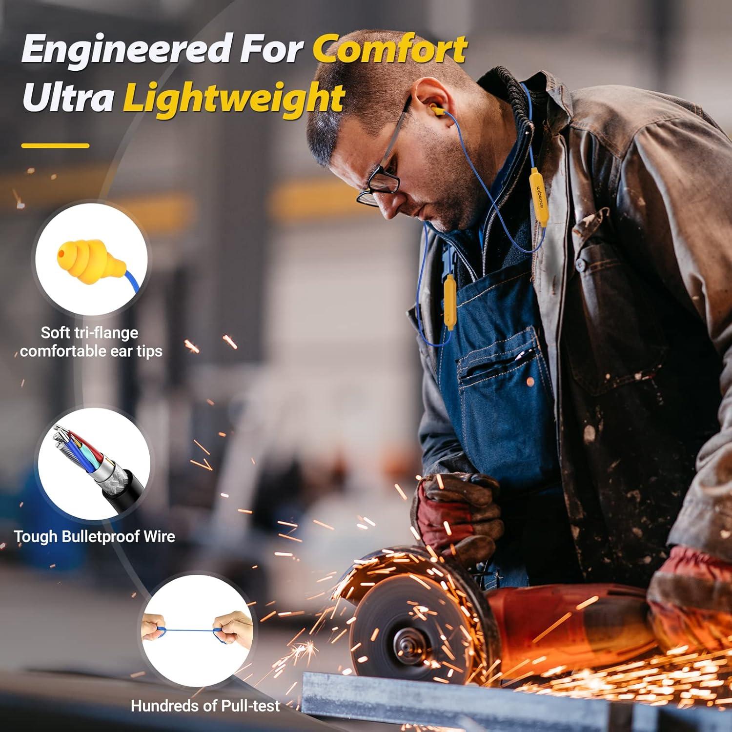 Auriculares In-Ear Bluetooth MIPEACE MI08 Amarillo 19h Batería