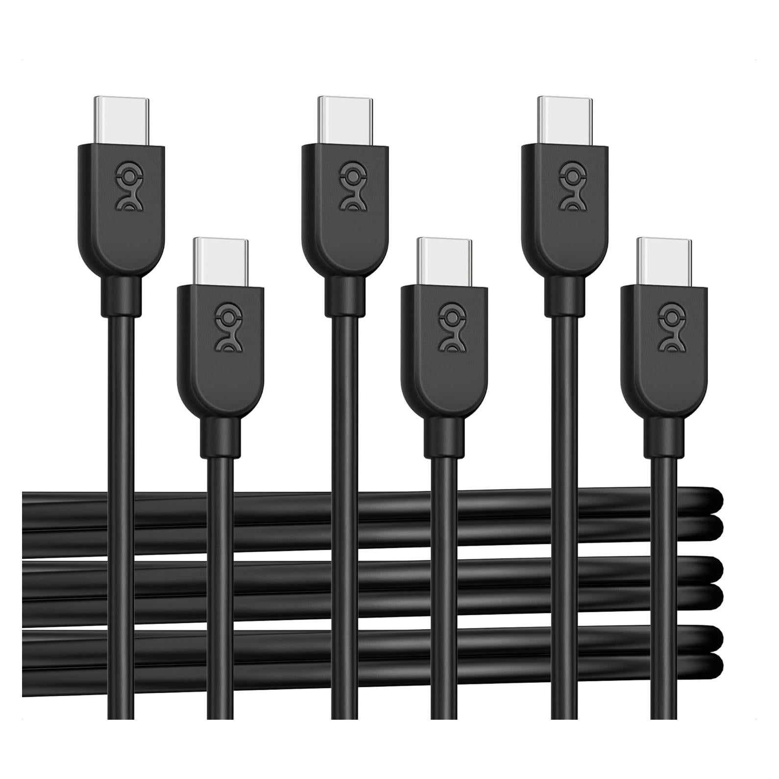 Cable de Carga USB-C 1.83m Cable Matters 60W Negro