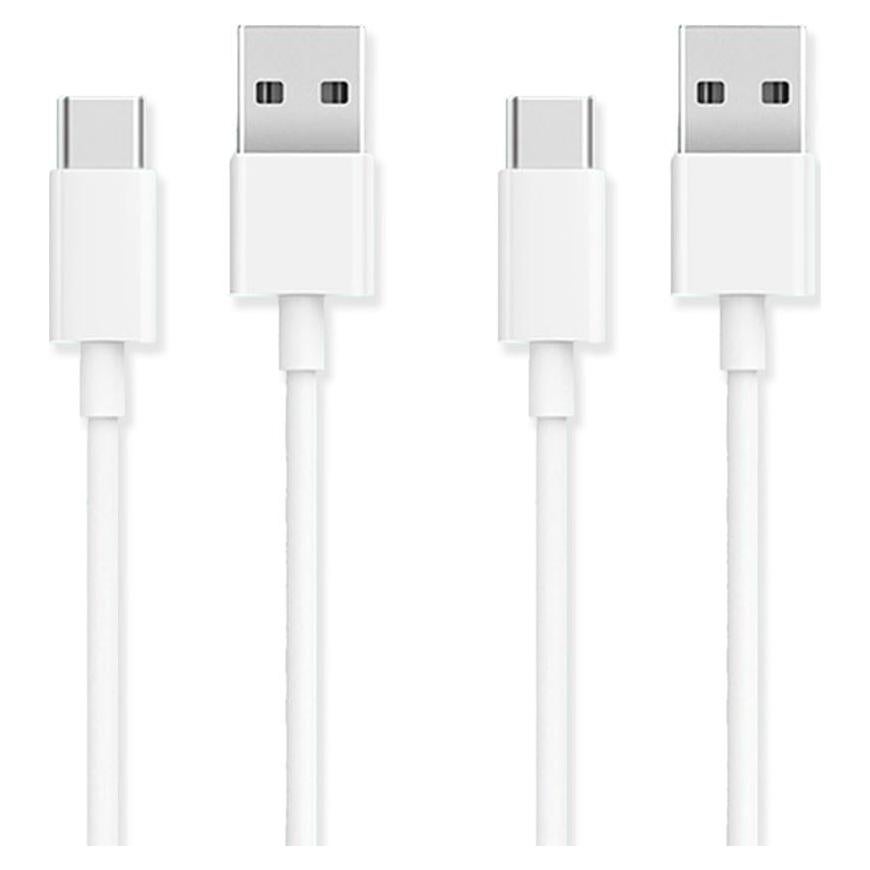 Cable USB-C a USB-A 1.83m HONGPING 2-Pack Blanco