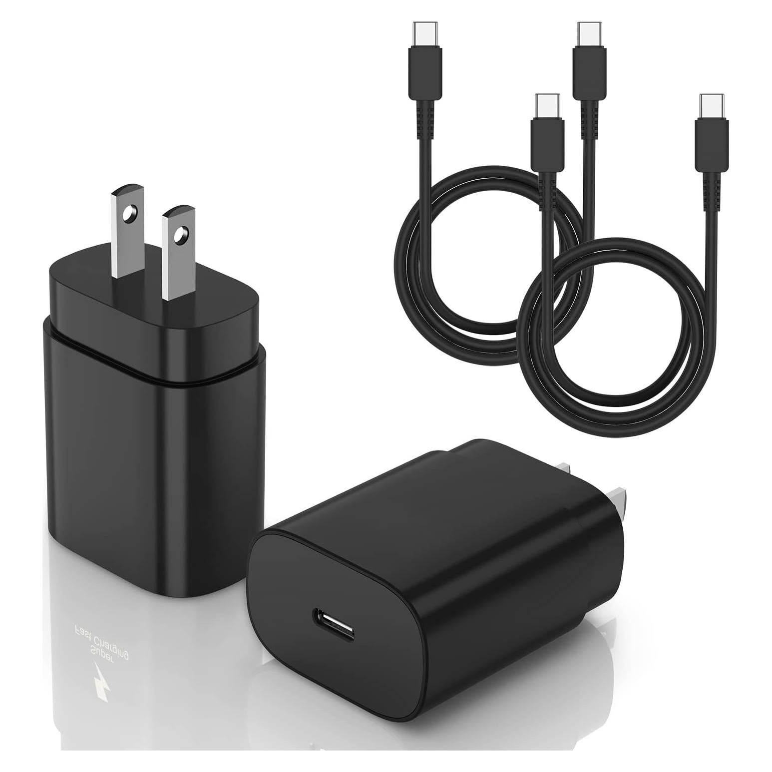 Cargador Rápido 25W Samsung Galaxy Tipo C + Cable 10 pies