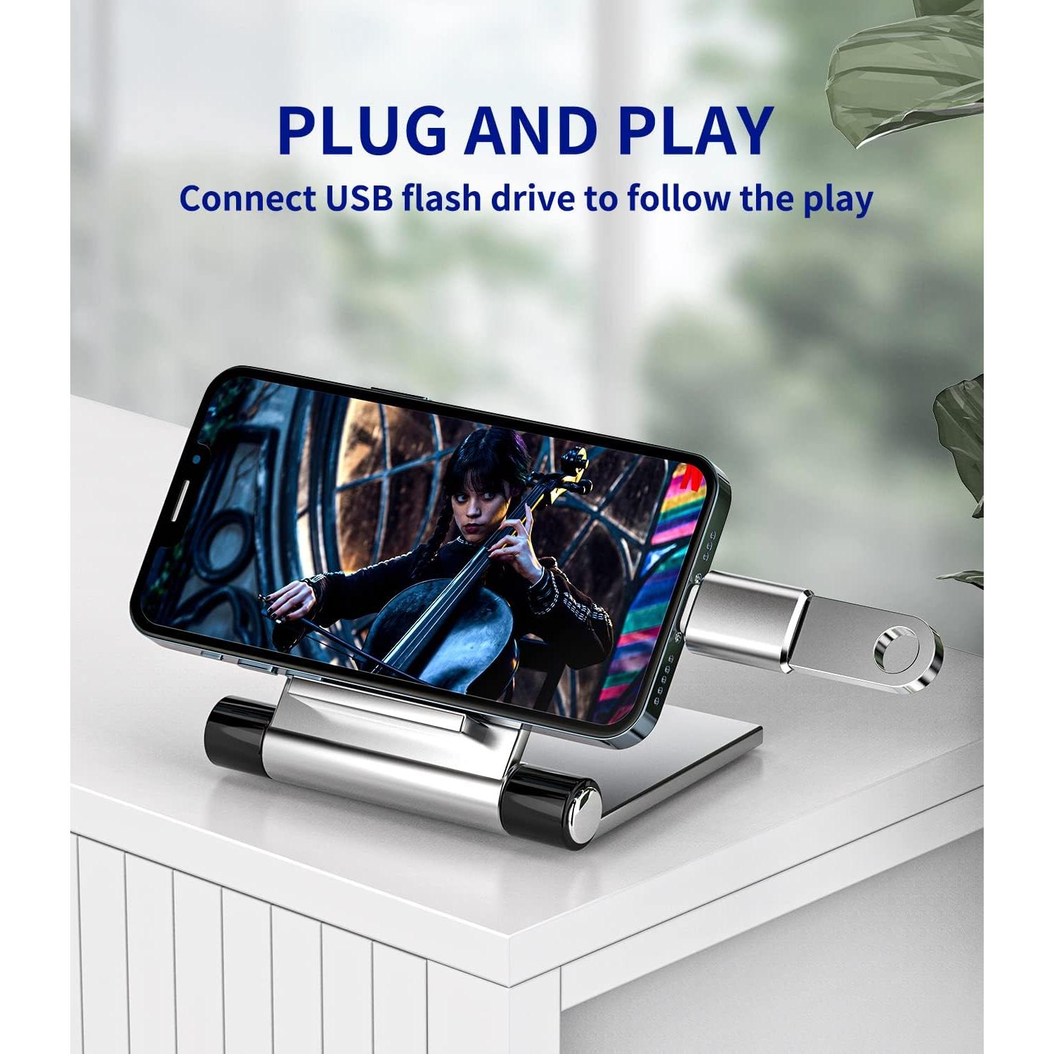 Adaptador OTG Lightning a USB Hembra Zoyuzan - 3 Paquete