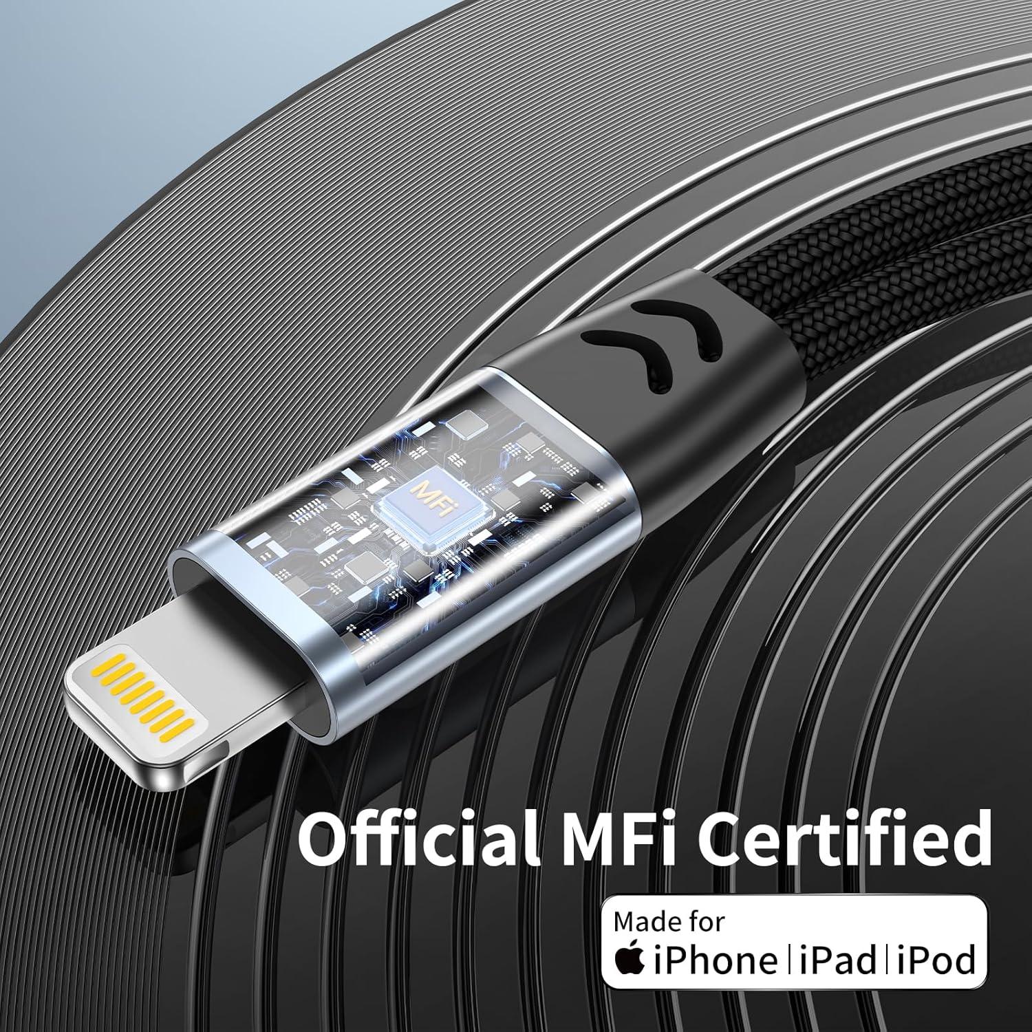 Adaptador Lightning a 3.5mm MTAKYI - Carga y Audio 2 en 1