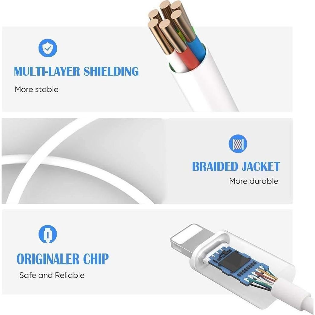 Adaptador Lightning a 3.5mm Belcompany - Paquete de 2