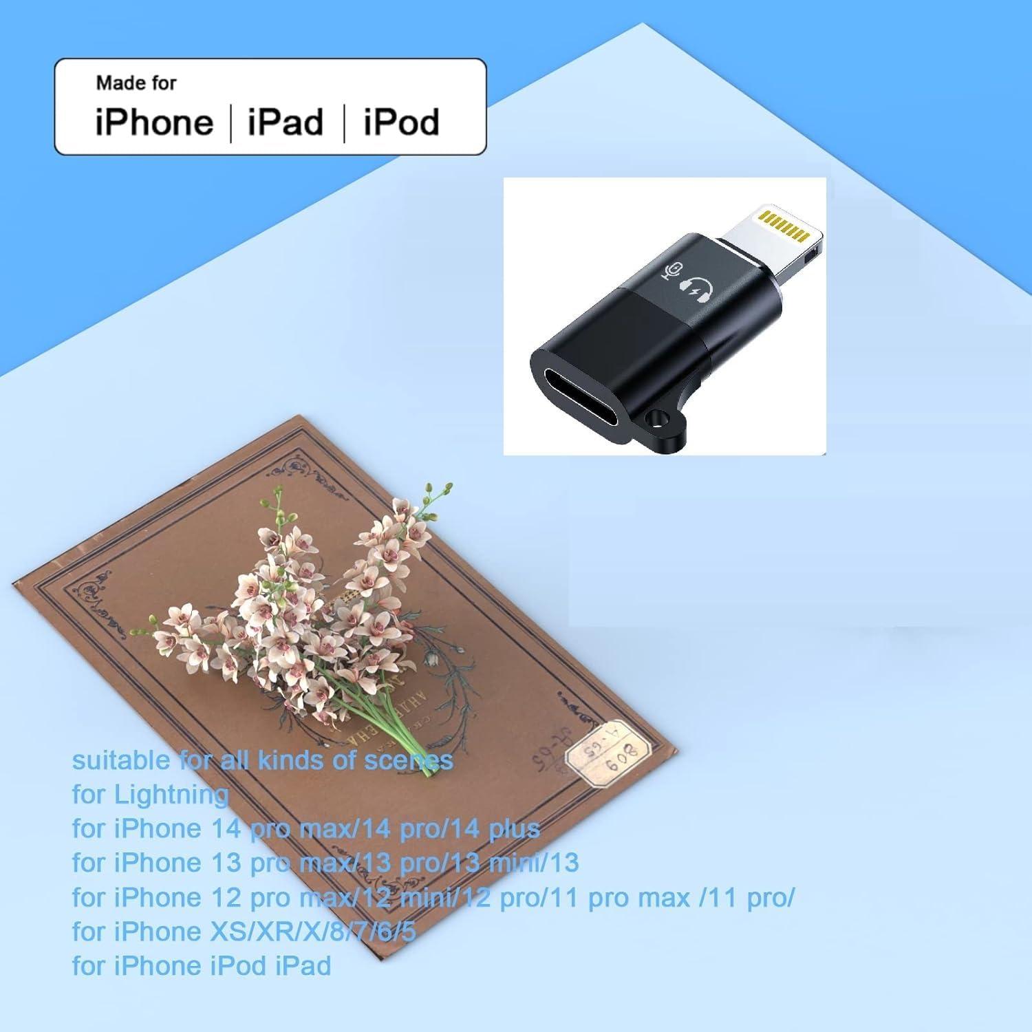 Adaptador Lightning a USB C 2Pack WILLMLEGED para iPhone