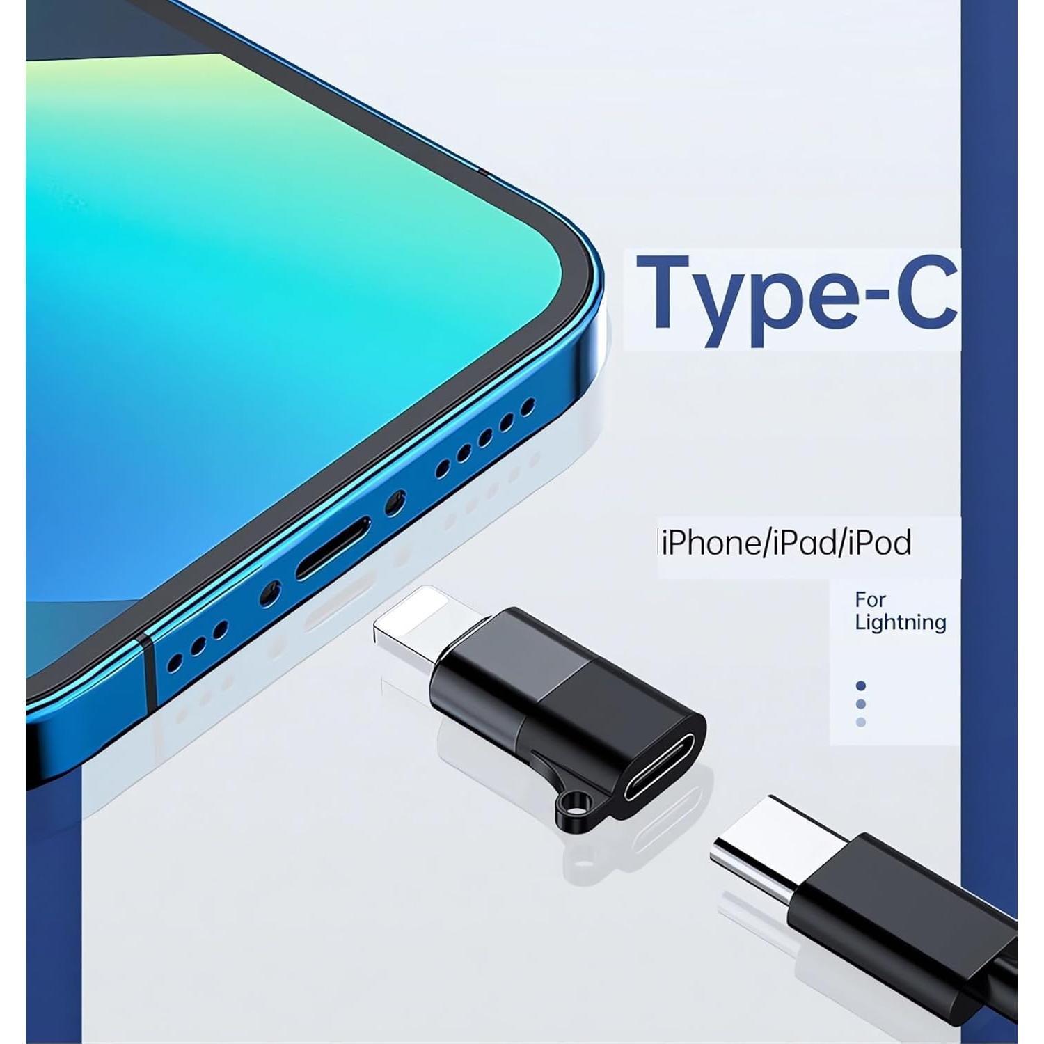 Adaptador Lightning a USB C 2Pack WILLMLEGED para iPhone