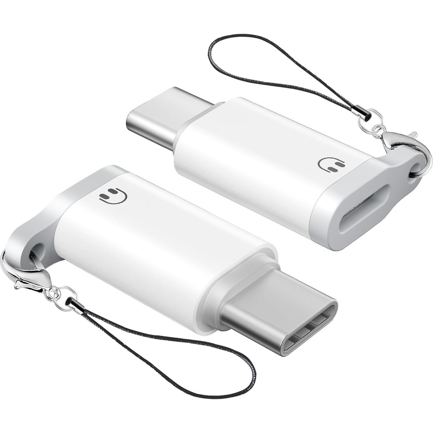 Adaptador de Audio Lightning a USB C Denlane - 2 Paquetes