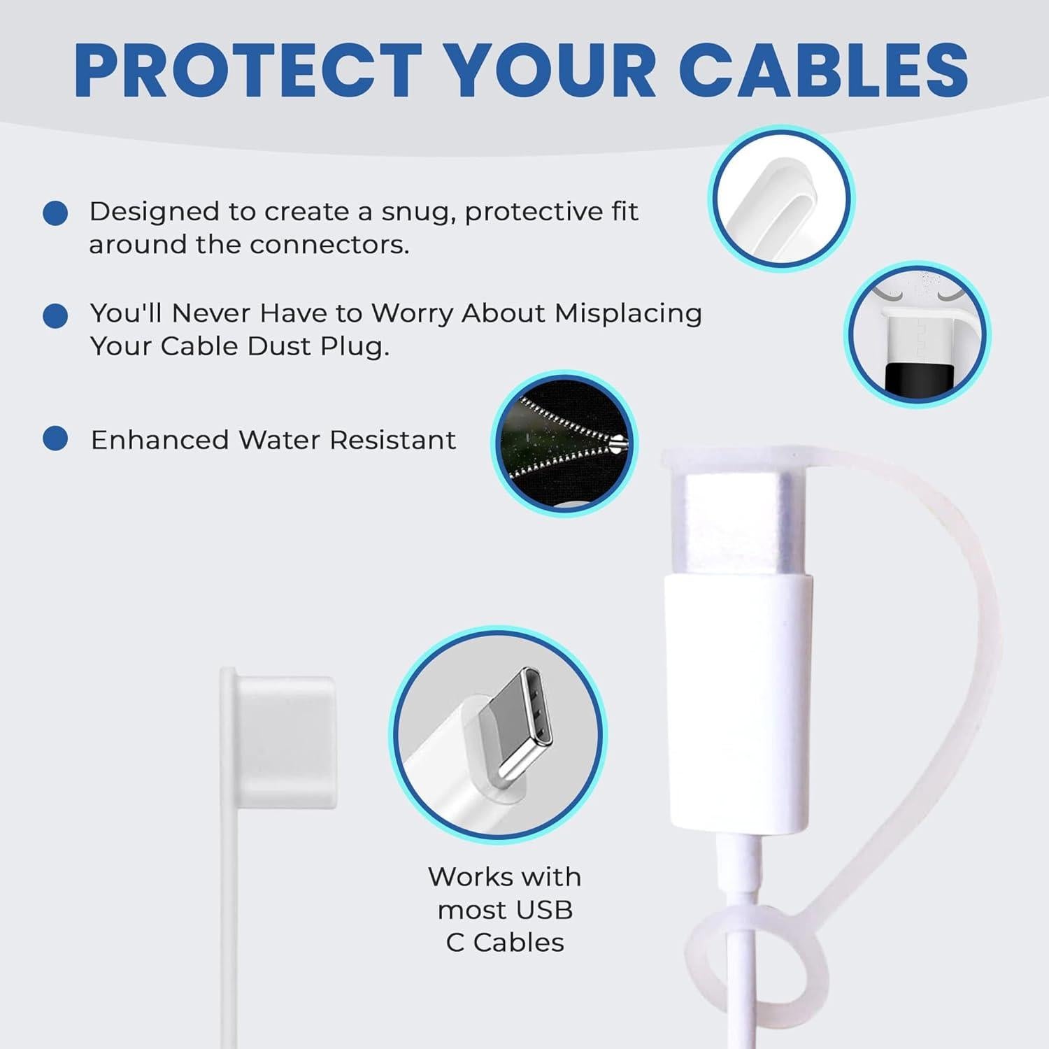 Paquete de 4 Adaptadores Lightning a USB-C 27W Puur House