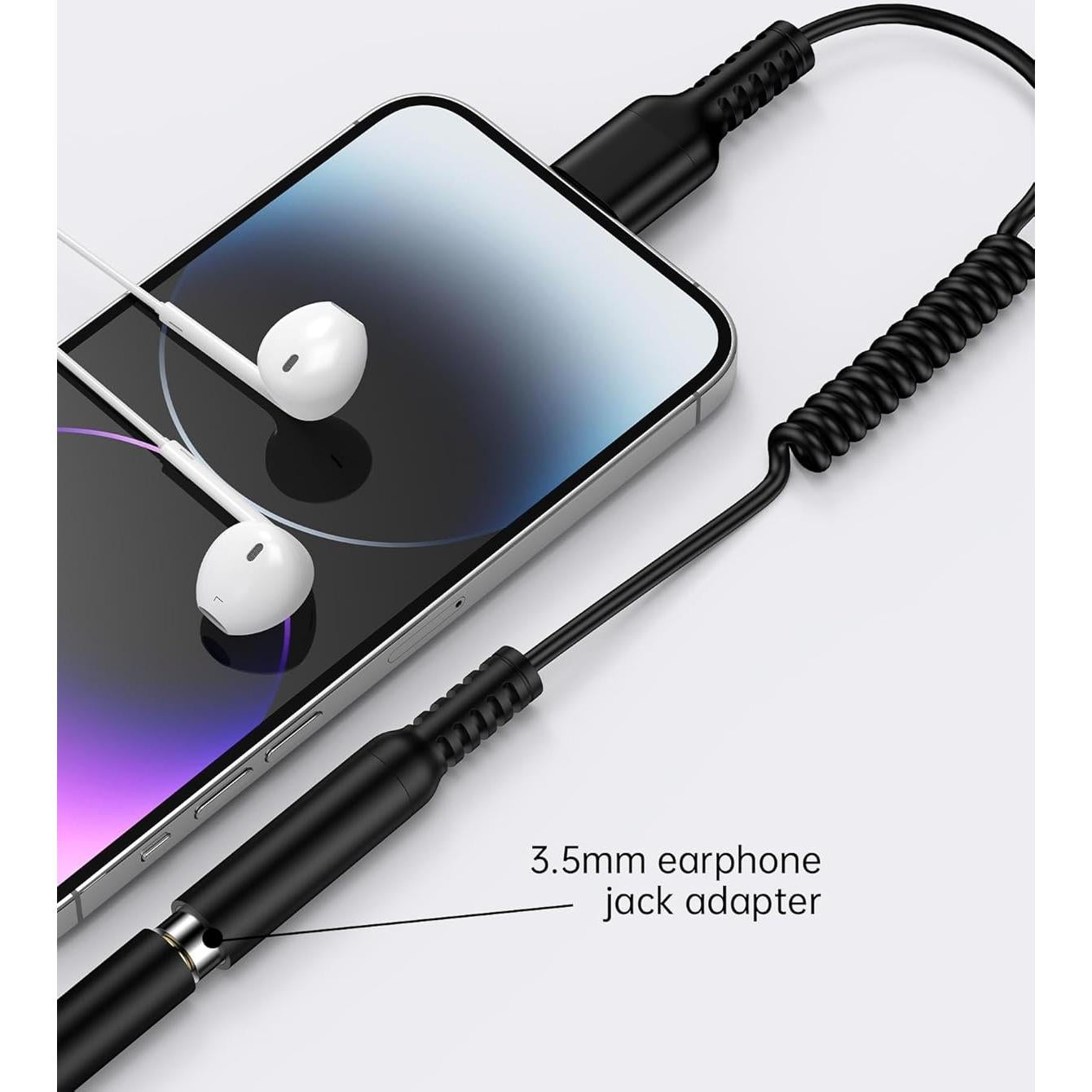 Adaptador Lightning a 3.5mm Haoano - Audio y Llamadas