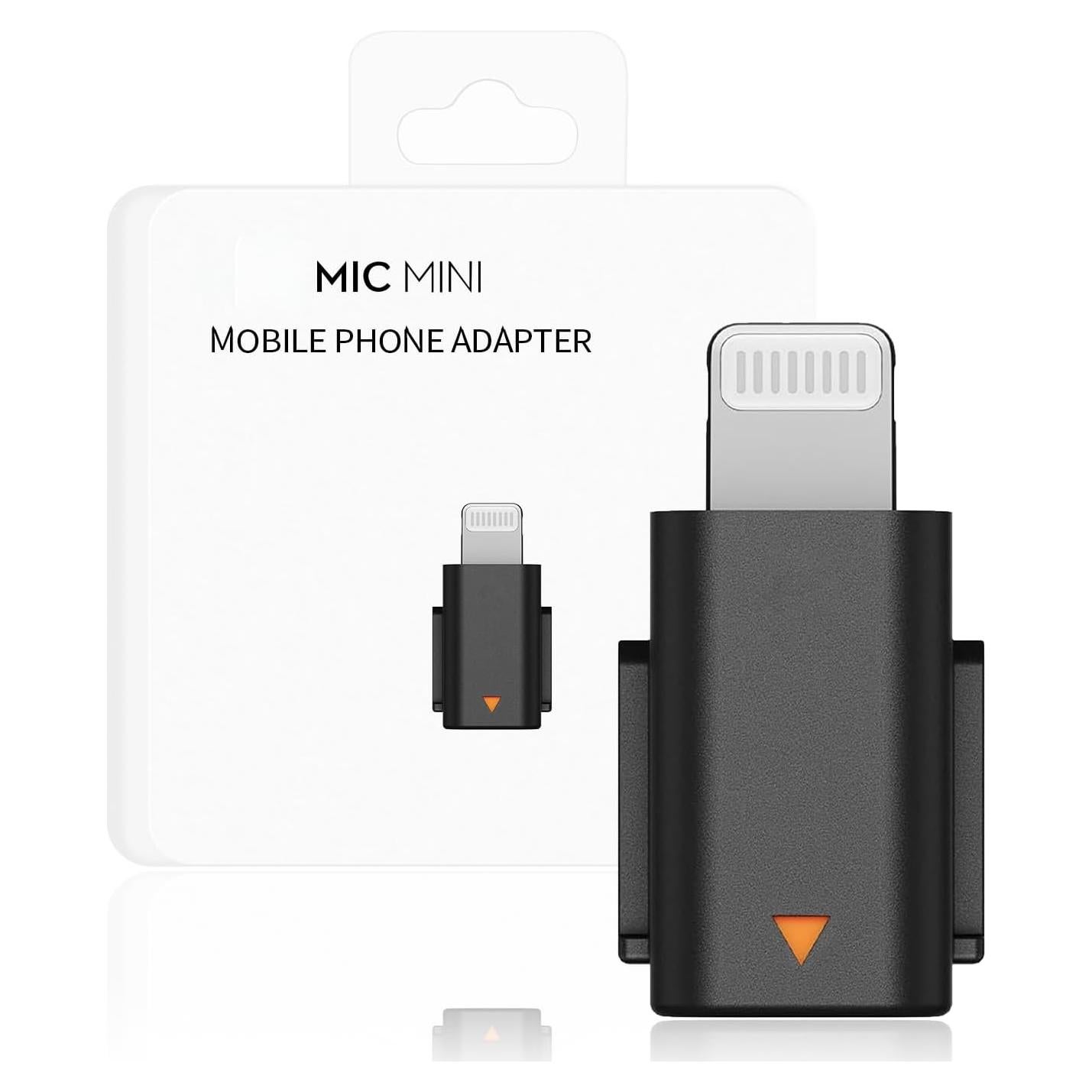 Adaptador DJI Mic Mini para iPhone 14/13/12/11/XS Max/8