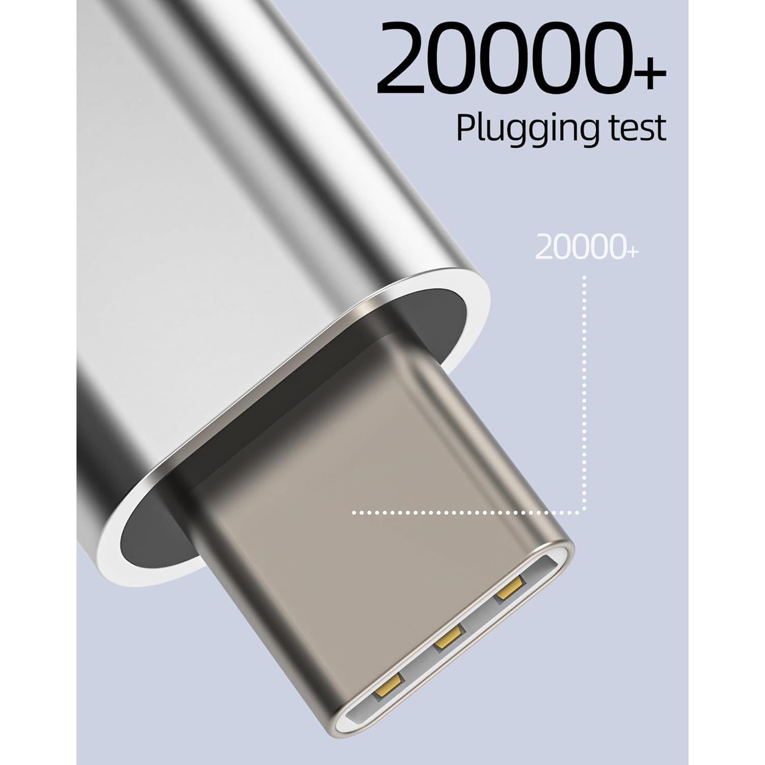 Adaptador USB C Macho a Lightning Hembra - Paquete de 3 - Zoyuzan