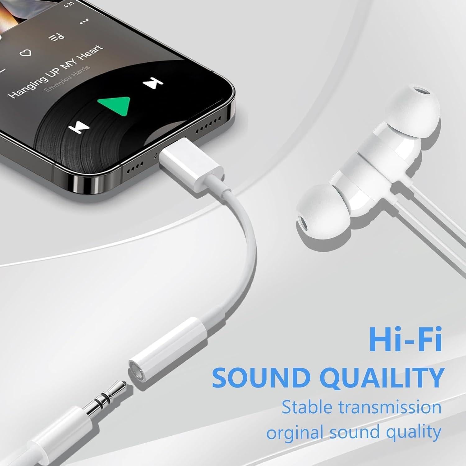 Adaptador USB C a 3.5mm Seulliya - Audio Hi-Res 2Pack