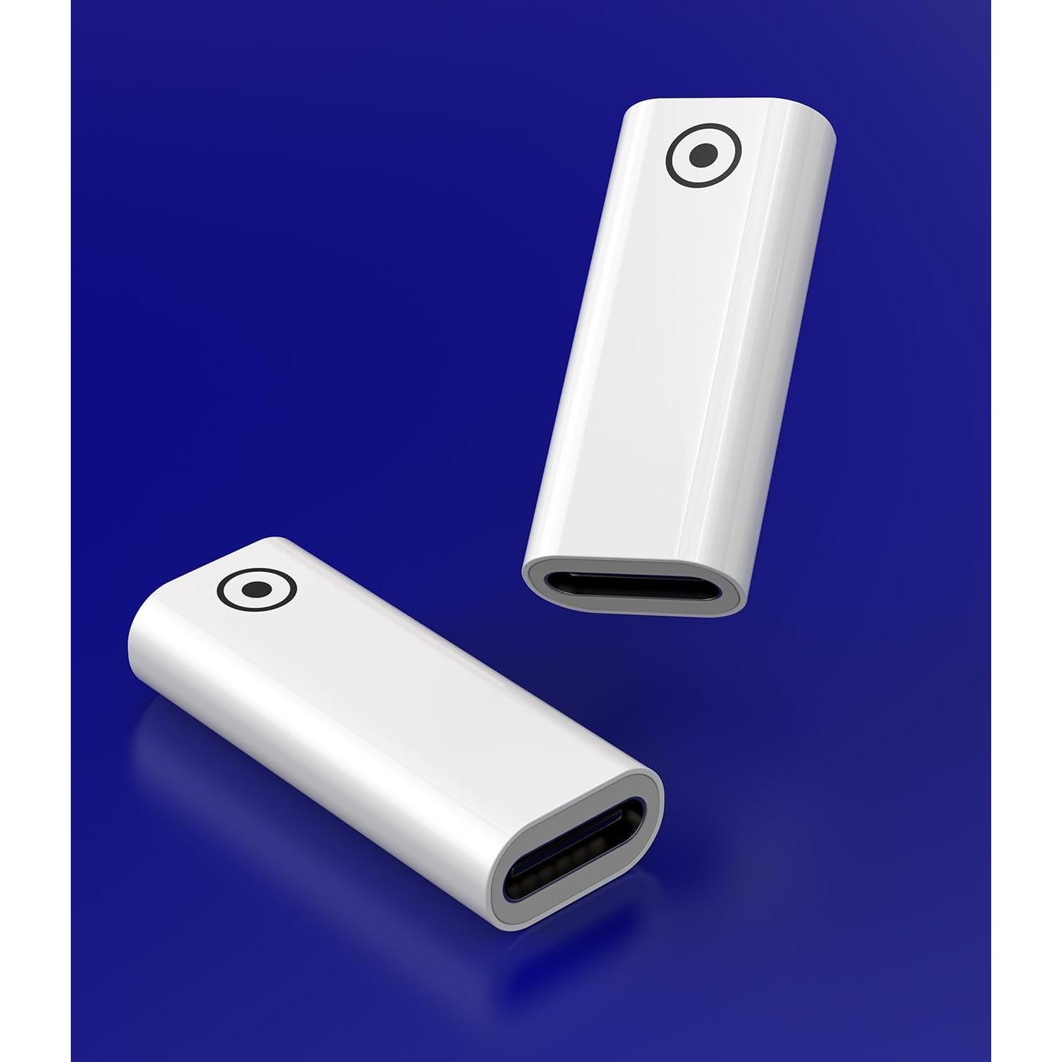 Adaptador USB C a Lightning 2-Pack para Apple Pencil 1ra Gen