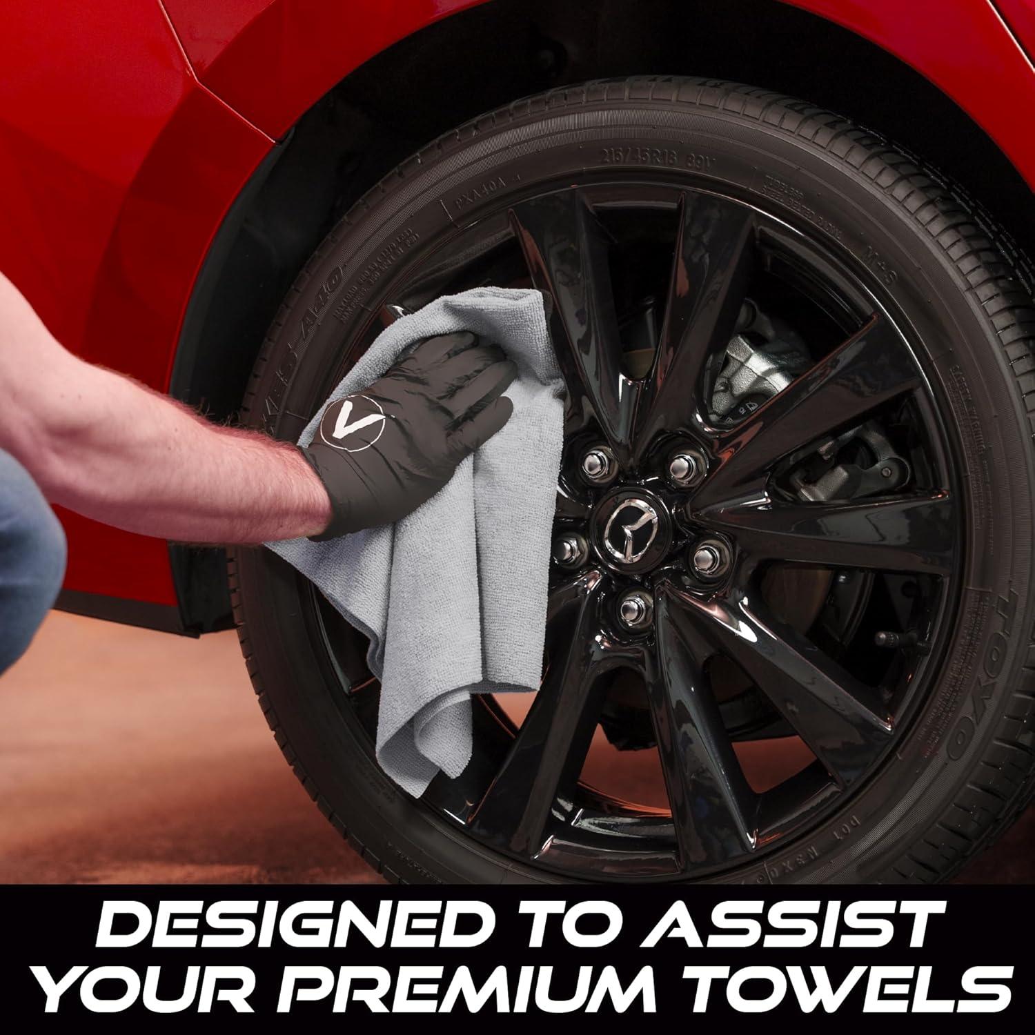 Toallas de Microfibra VIKING 12 Paquete 61x61 cm Súper Absorbentes