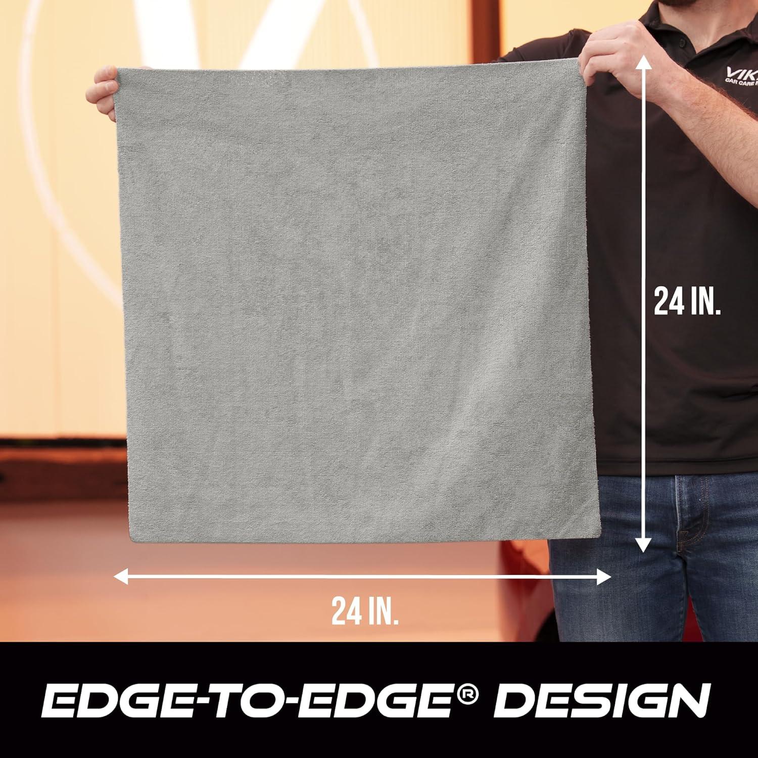 Toallas de Microfibra VIKING 12 Paquete 61x61 cm Súper Absorbentes