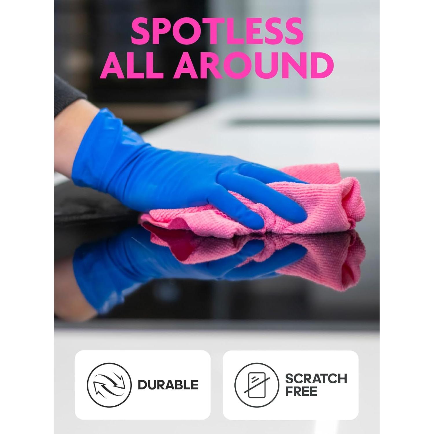 Rollos de Paños de Microfibra Itanso 50 Unidades 30x30 cm Magenta